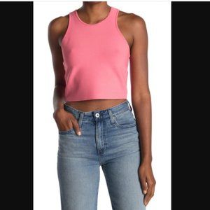 New With Tags BCBGENERATION Sleeveless Racerback Crop Top Large